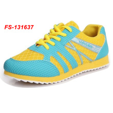 nueva moda transpirable running sport shoe woman